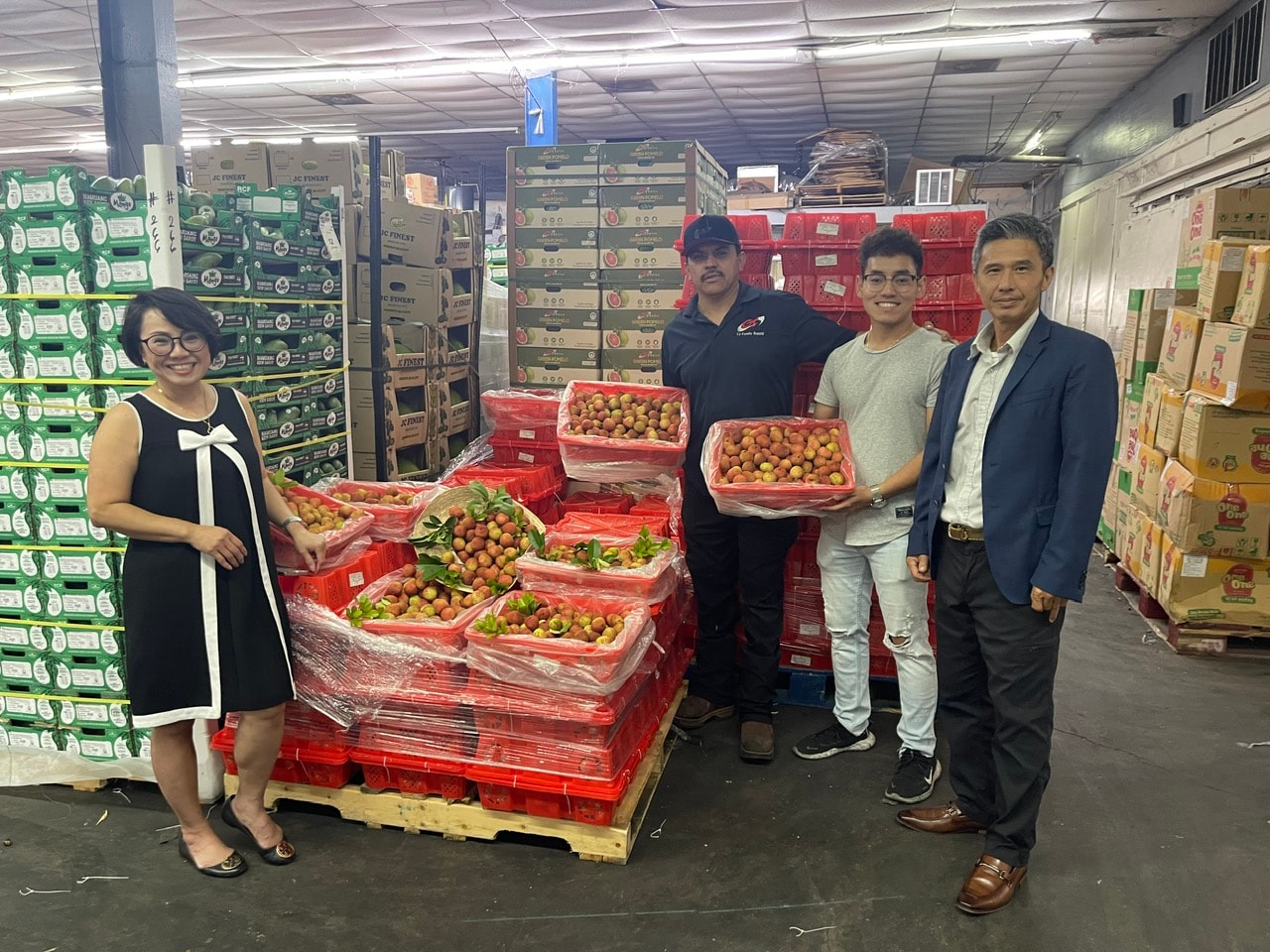 Vải Thiều Việt Nam đầu vụ chinh phục người tiêu dùng Hoa Kỳ