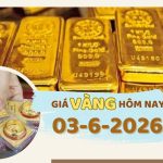 Giá vàng hôm nay 3-6: SJC giảm 1 triệu đồng/lượng